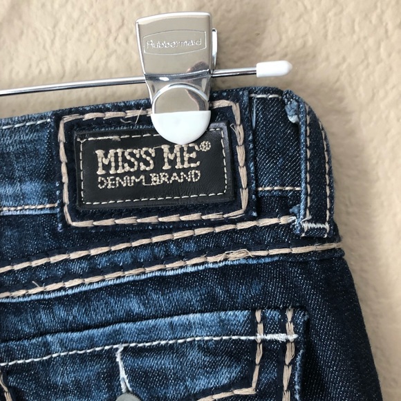 Miss me boot cut signature m sequin jeans - Picture 5 of 7